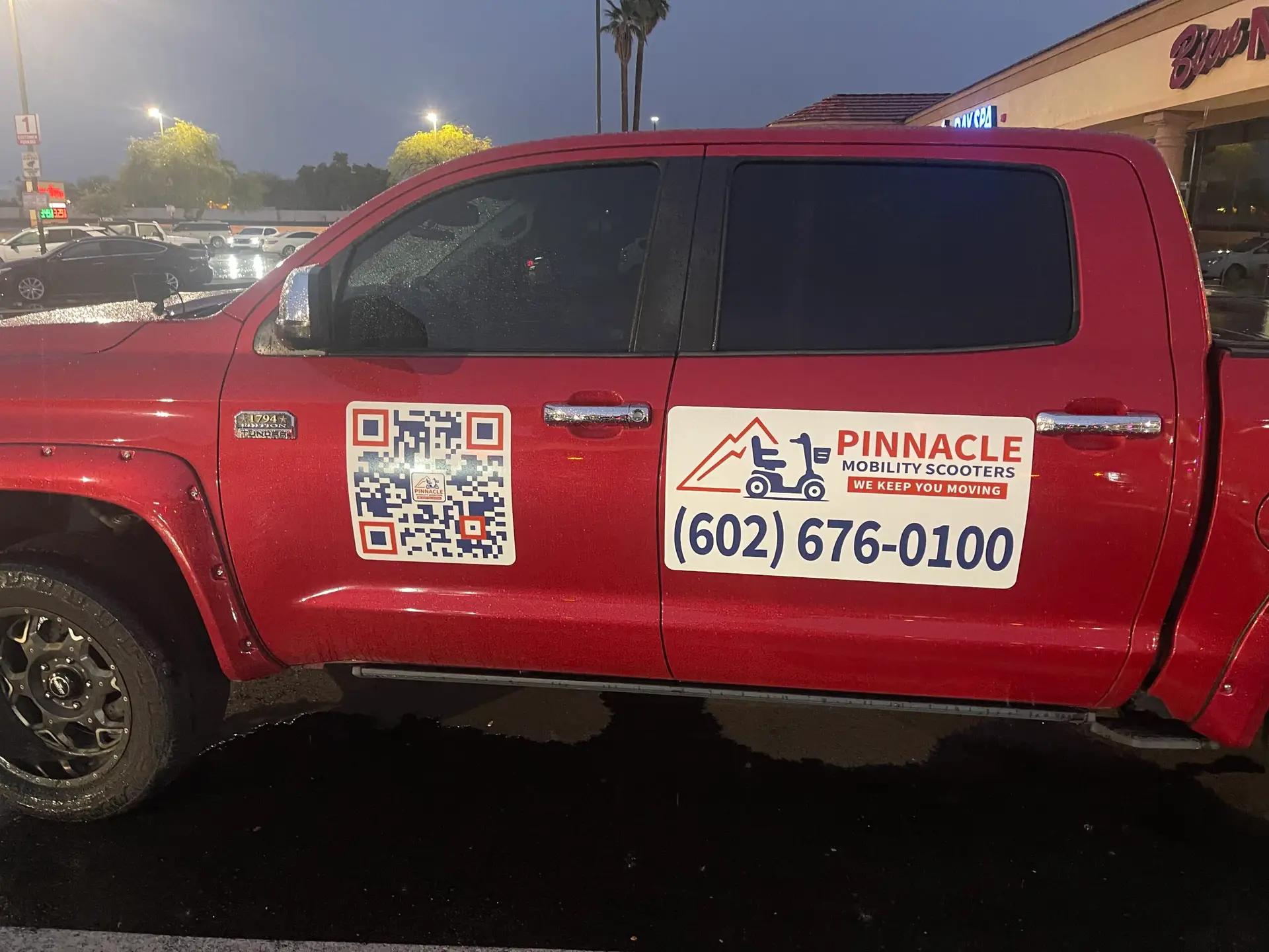 Pinnacle Mobility Scooters - Truck
